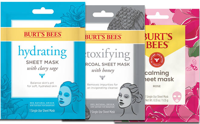 Burts Bees Sheet Masks