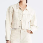 Calvin Klein Naturals Cropped Denim Jacket