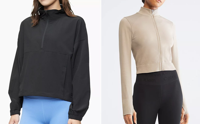 Calvin Klein Performance Zip Pullover Jacket