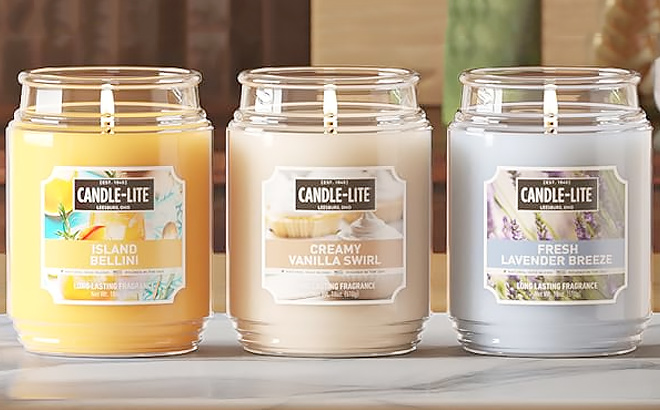 Candle lite Scented Candles