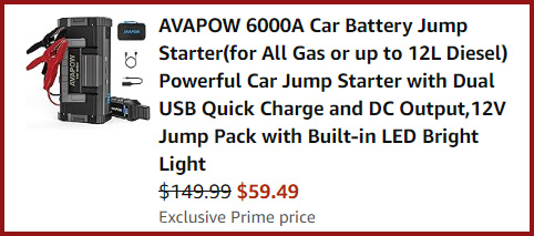 Car Battery Jump Starter 3