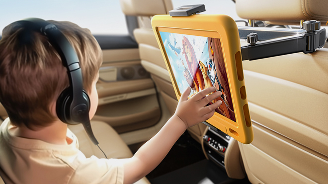 Car Headrest iPad Holder 2