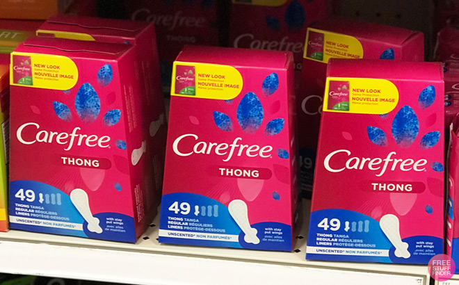 Carefree 49 Count Panty Liners