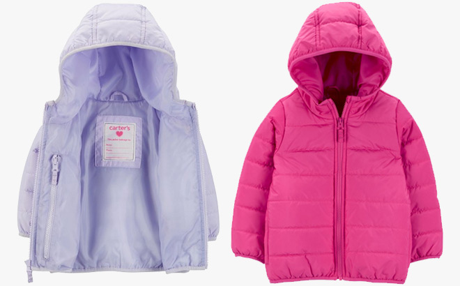 Carters Baby and Toddler Packable Puffer Jacket