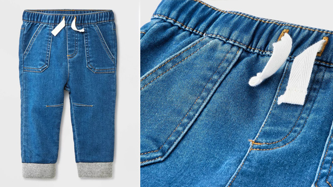 Cat Jack Baby Boys Denim Pants