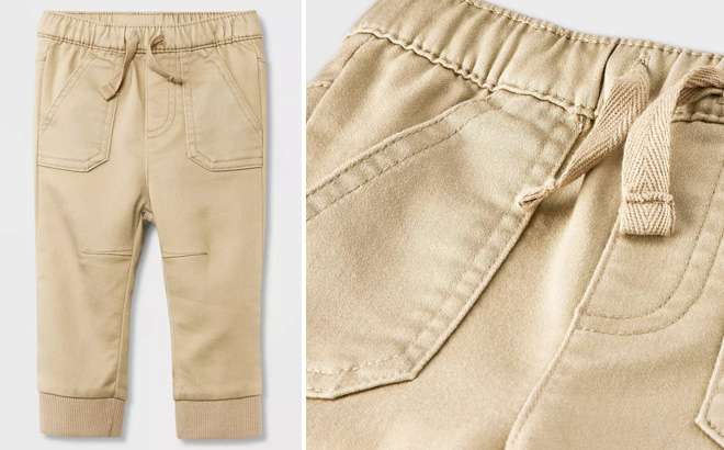 Cat Jack Baby Boys Khaki Pants