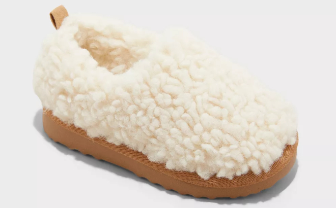 Cat Jack Toddler Georgia Faux Shearling Clog Slippers