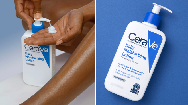 CeraVe Moisturizing Face and Body Lotions