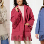 Christie Brinkley Brushed Faux Melton Womens Jacket