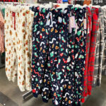 Christmas Pajamas on a Rack