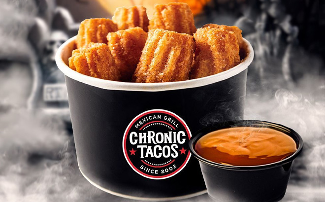 Chronic Taco Churro Bites