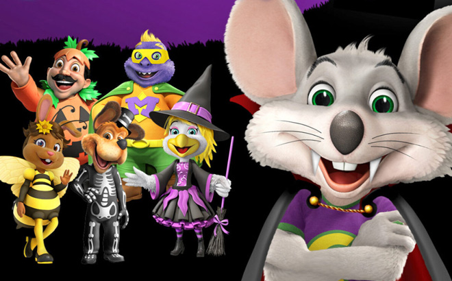 Chuck E Cheese Boo Tacular Event