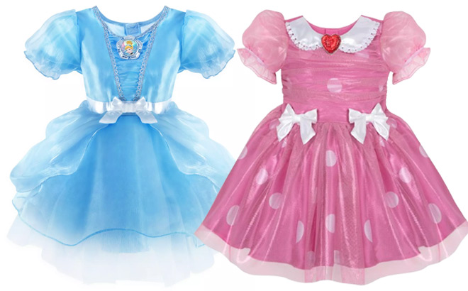 Cinderella and Minnie Mouse Costume for Baby