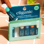 Cliganic Organic Lip Balm Set