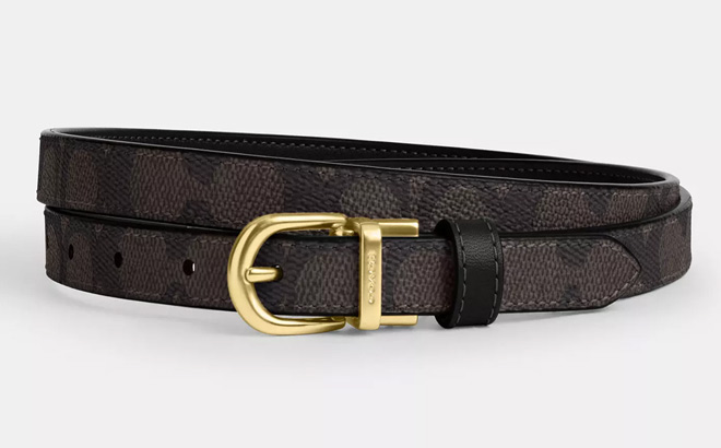 Coach Outlet Classic Buckle Cut To Size Reversible Belt