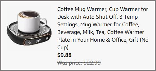 Coffee Mug Warmer Sumamry