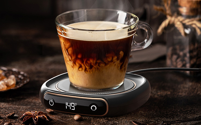 Coffee Mug Warmer in Black