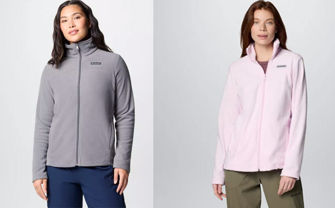 Columbia Fleece Jackets in two colors