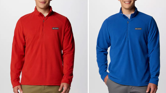 Columbia Lake Aloha Half Zip Fleece Pullovers