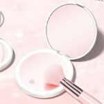 Compact Makeup Mirror with Light