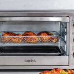 Cooks 6 Slice Toaster Oven With Air Fry on a Table