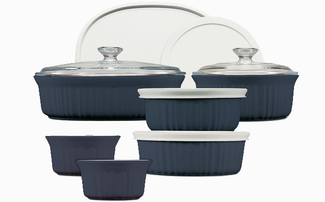 CorningWare 12 Piece Ceramic Bakeware Set