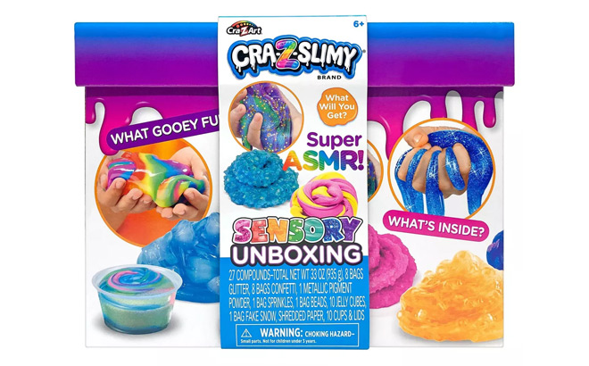 Cra Z Slimy Super Sensory Unboxing