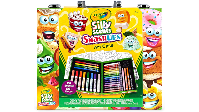 Crayola Silly Scents Art Case Coloring Set