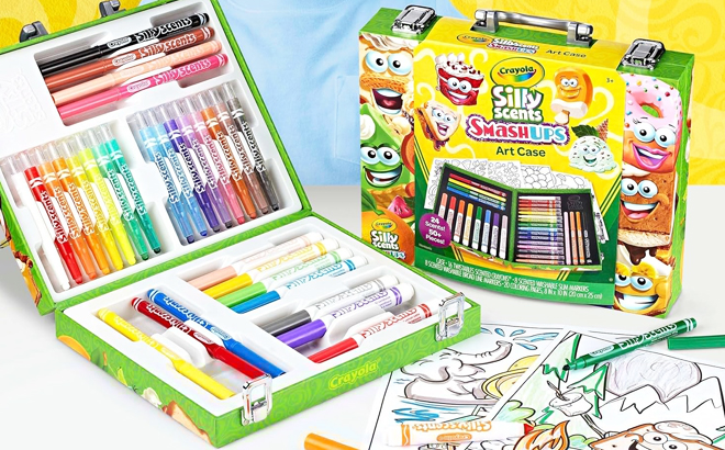 Crayola Silly Scents Mini Inspiration Art Case Coloring Set