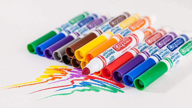 Crayola Ultra Clean Washable Markers 40 ct