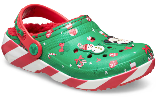 Crocs Mickey Holiday Lined Classic Clog