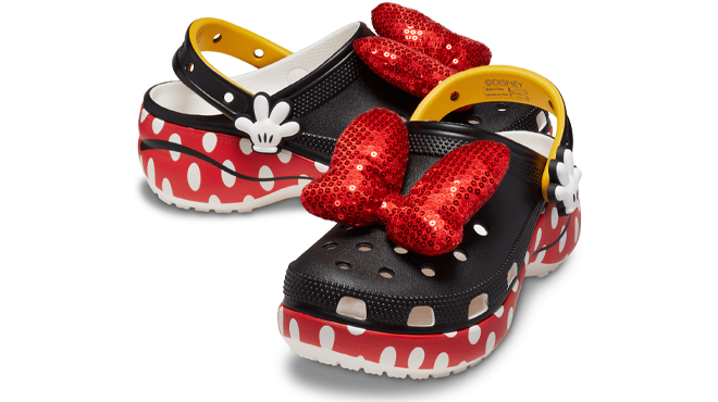 Crocs Minnie Mouse Classic Platform Clogs