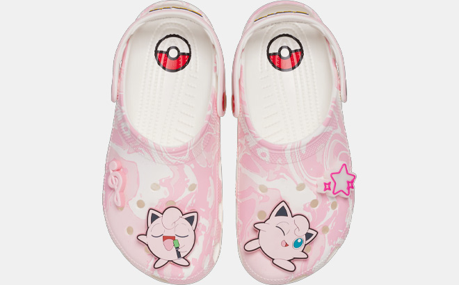 Crocs Pokemon Jigglypuff Classic Clogss