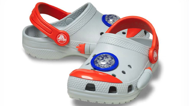 Crocs Toddler Classic Rocketship Clogs