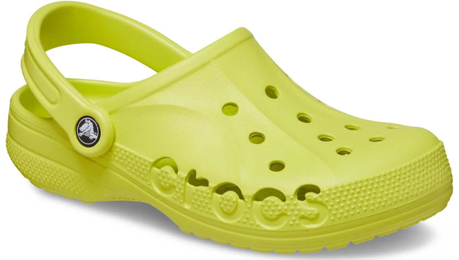 Crocs Unisex Baya Clog Sandals in Citrus