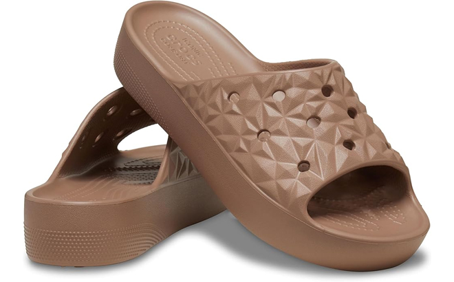 Crocs Womens Classic Slide Platform Sandals