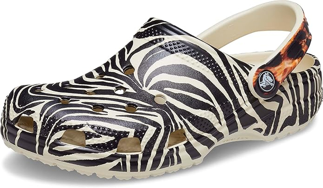 Crocs Womens Mens Classic Animal Print Clogs