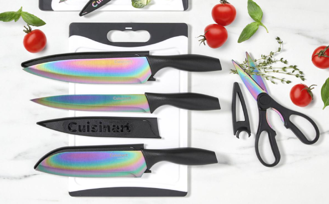 Cuisinart Cutlery and Cutting Board Set