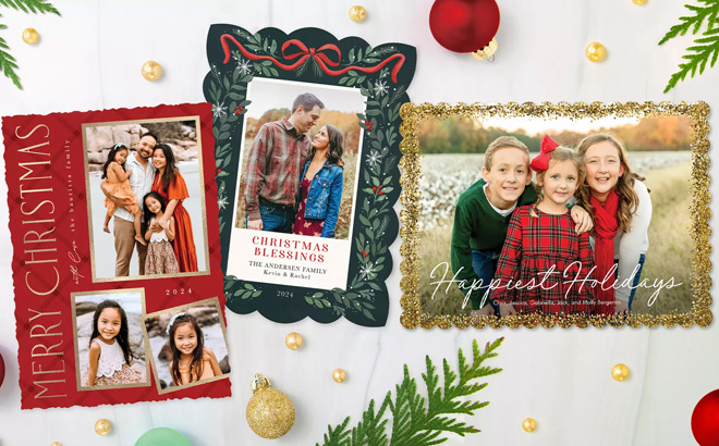 Custom Holiday Photo Cards