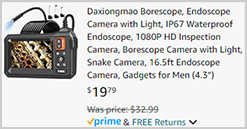 Daxiongmao Endoscope Camera with Light Screenshot