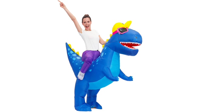 Decalare Inflatable Dinosaur Costume