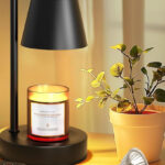 Dimmable Candle Warmer Lamp on a Table