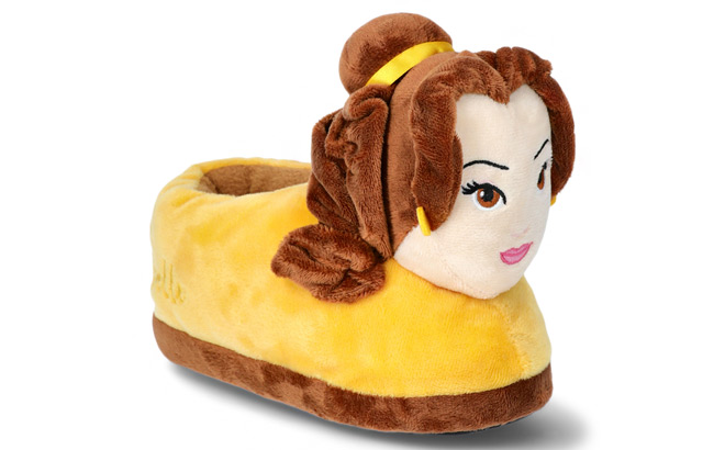 Disney Beauty and The Beast Belle Toddler Girl Slippers