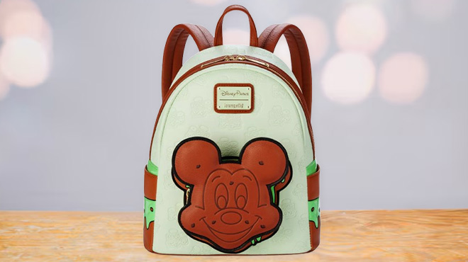 Disney Eats Mickey Mouse Ice Cream Sandwich Loungefly Mini Backpack