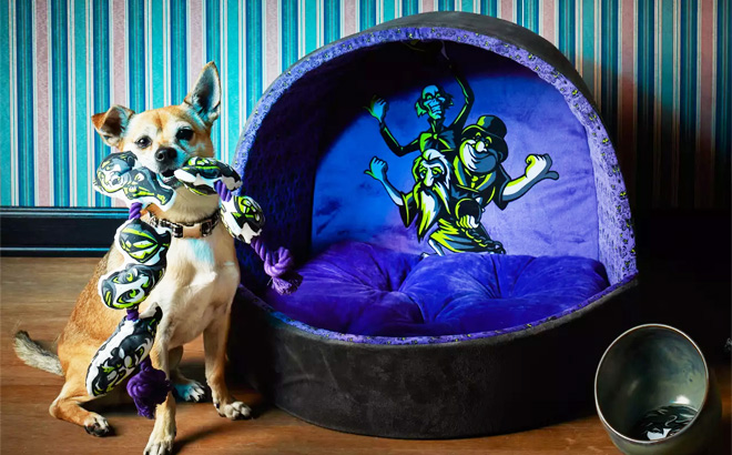 Disney Hitchhiking Ghosts Doom Buggy Pet Bed