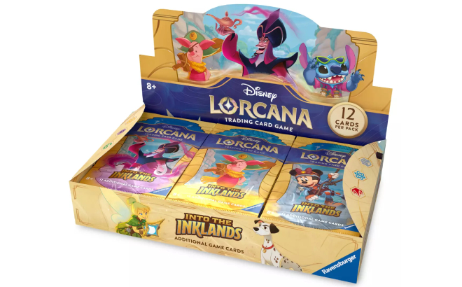 Disney Lorcana Trading Card Game Into the Inklands Booster Tray