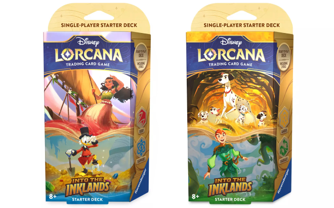 Disney Lorcana Trading Card Game Into the Inklands Starter Decks