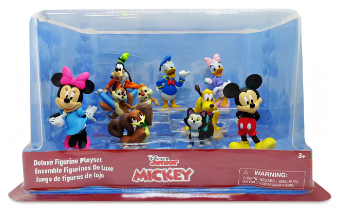 Disney Mickey Mouse Friends Deluxe Figure Playset