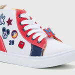 Disney Mickey Mouse Little Big Boys High Top Sneakers