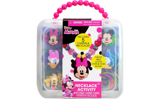 Disney Minnie Mouse Necklace Activity Set